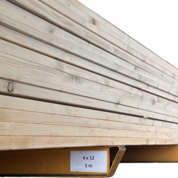 Drewno konstrukcyjne suche KVH C24 NSi, strugane 4 x 12 cm 5,00 m